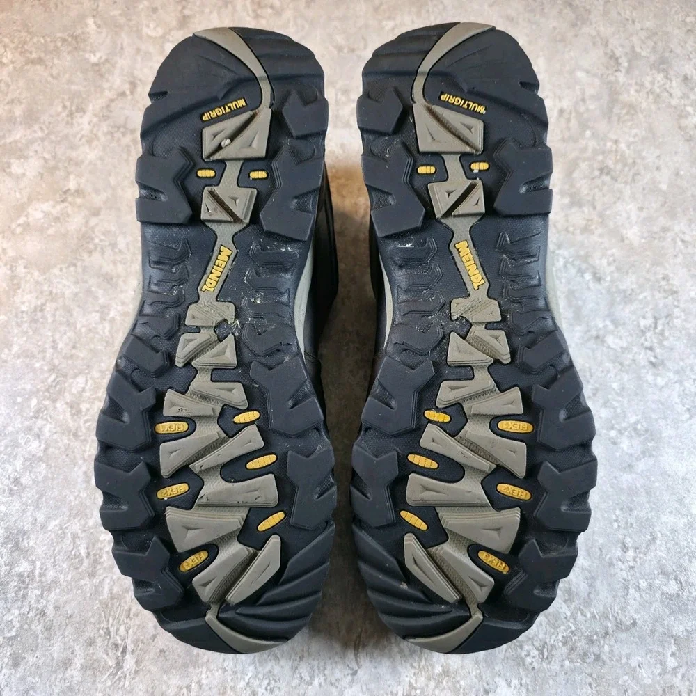 Meindl Pflege II Leather Hiking Shoes Men 13 EE Wide Gore-Tex Made In ITALY